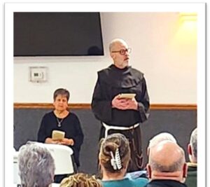 Sue Seifert (left) and Fr. (Provided Photo)